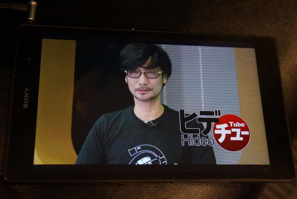Hideo Kojima vérifié HideoTube