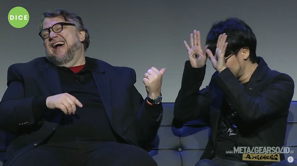 Guillermo del Toro et Hideo Kojima (D.I.C.E. 2016)