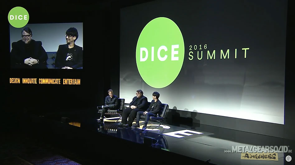 Une conversation avec Hideo Kojima et Guillermo del Toro (D.I.C.E. 2016)