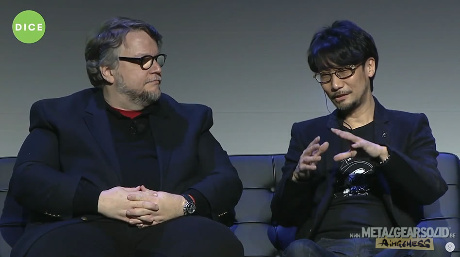 Guillermo del Toro et Hideo Kojima (D.I.C.E. 2016)