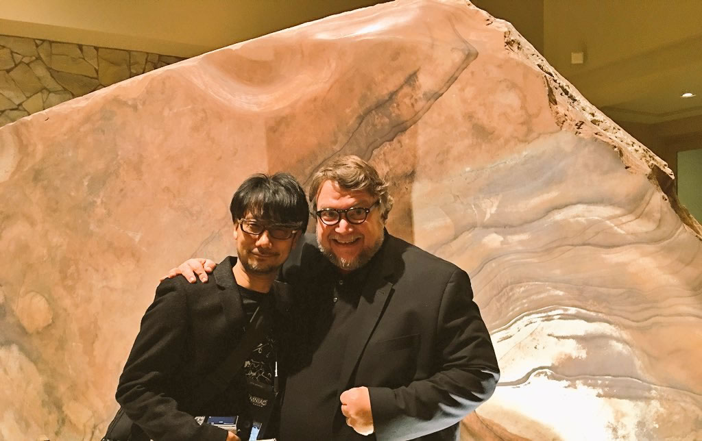 Hideo Kojima et Guillermo del Toro (D.I.C.E. 2016)