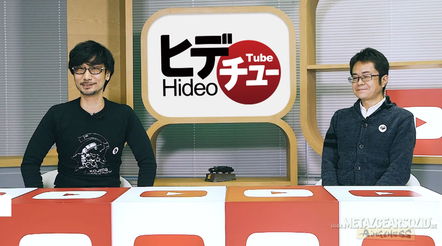Hideo Kojima et Kenji Yano (HideoTube 01)