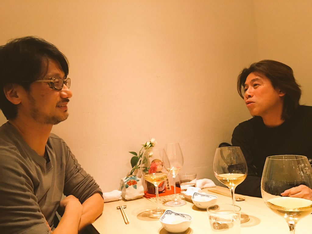 Hideo Kojima et Tatsuya Minami