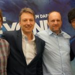 « Avec Mark-san, Guillaume-san et David Cage-san de Quantic Dream. » - Hideo Kojima