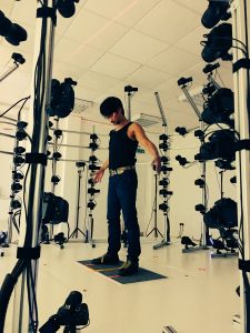 Hideo Kojima en séance de scanning 3D, le 23 août 2016