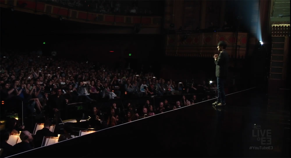 Hideo Kojima lors de la conférence de Sony à l’E3 2016