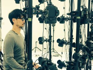Séance de scanning 3D pour Hideo Kojima, le 6 novembre 2017