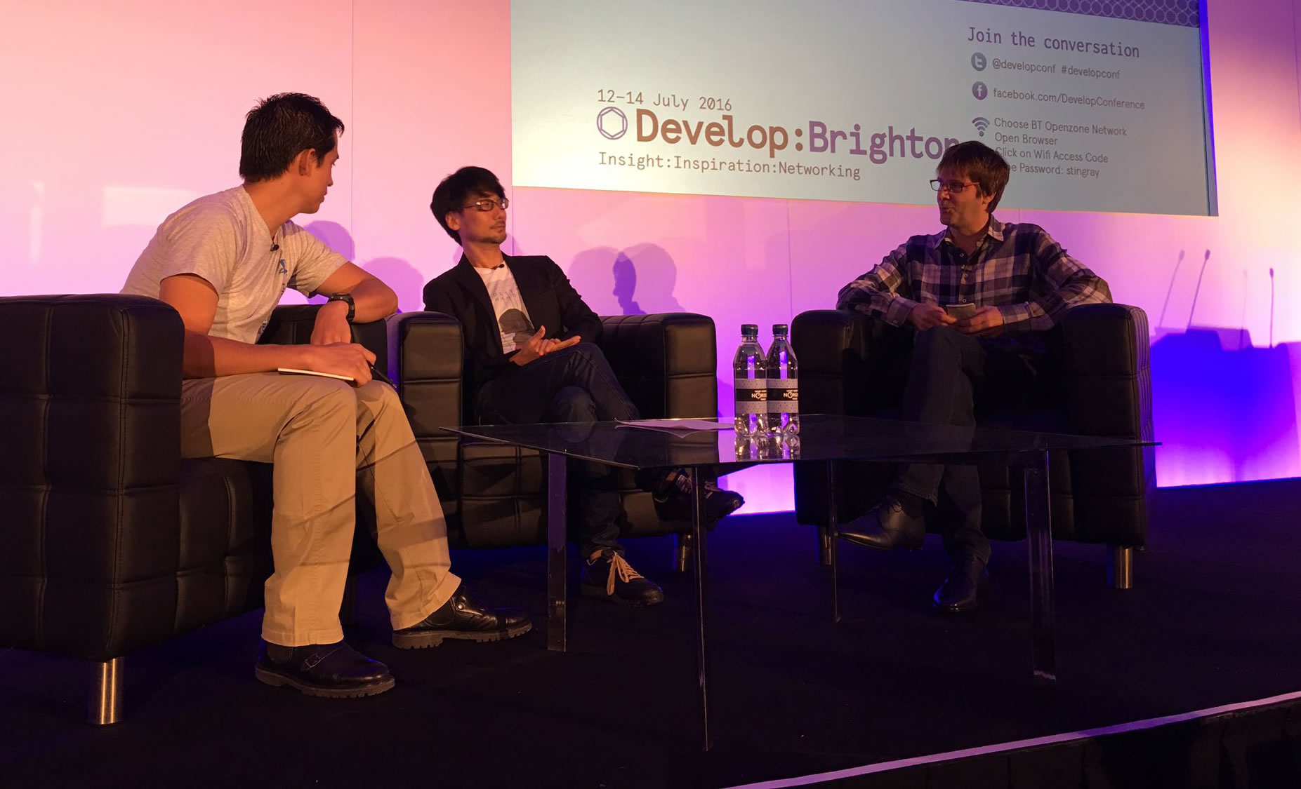 Ken Mendoza, Mark Cerny et Hideo Kojima – Develop Brighton 2016