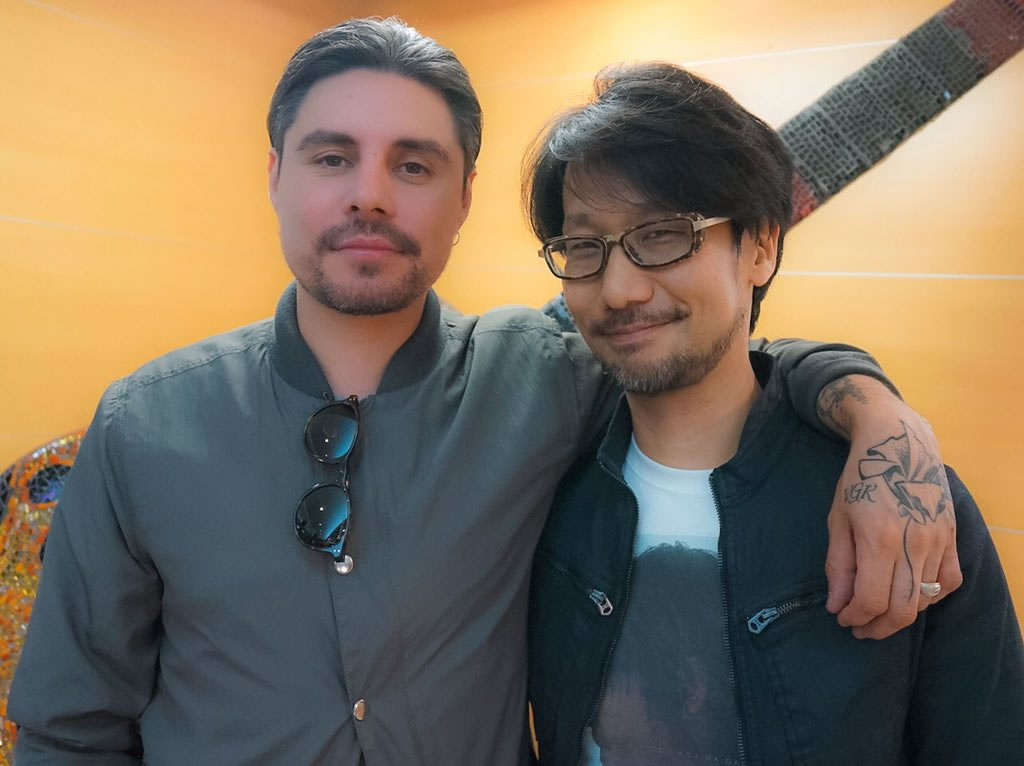 Ryan Karazija (Low Roar) et Hideo Kojima – Juin 2016