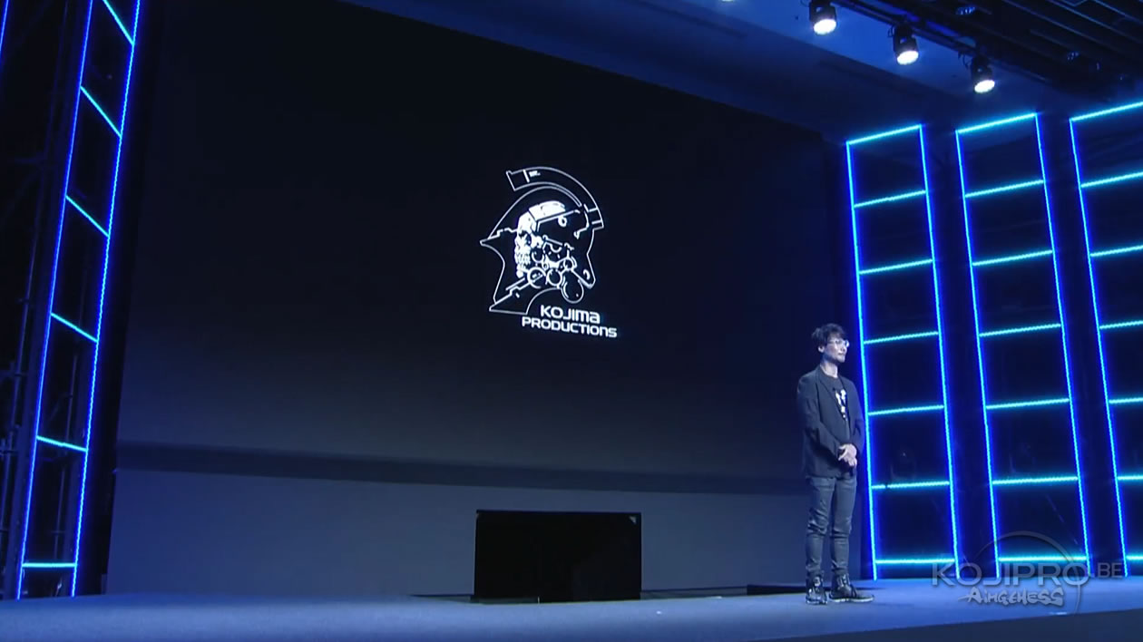 Hideo Kojima parle de Death Stranding à la conférence de Sony  au TGS, le 13/09/2016