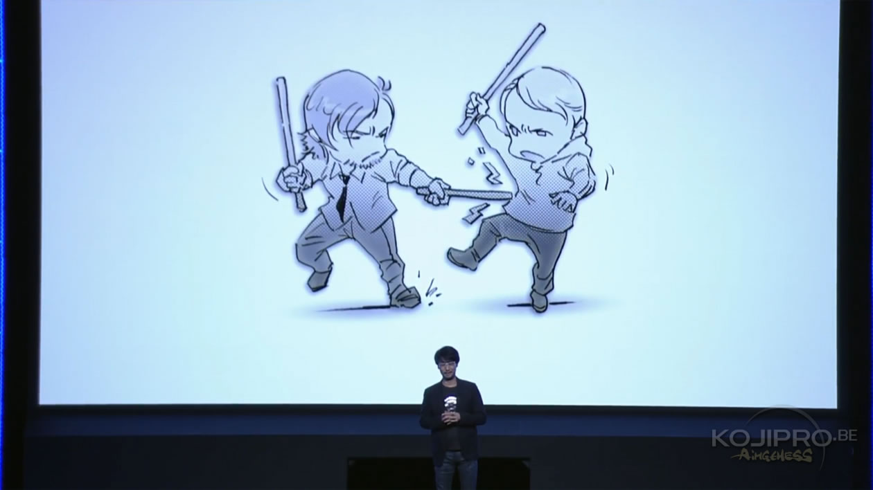 Hideo Kojima parle de Death Stranding à la conférence de Sony  au TGS, le 13/09/2016
