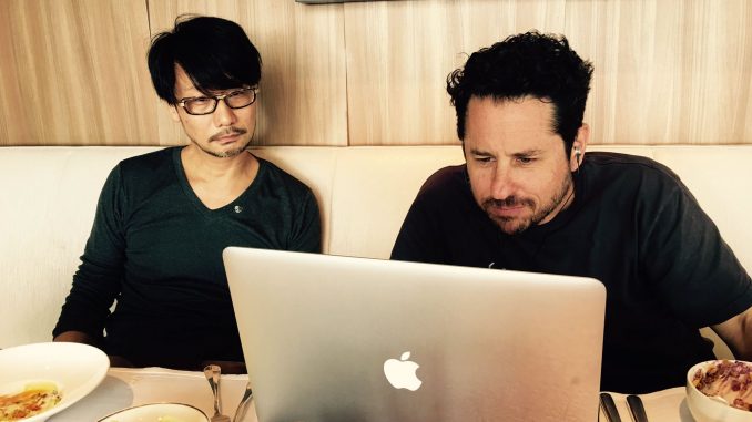 Hideo Kojima et J.J. Abrams, le 21 octobre 2016