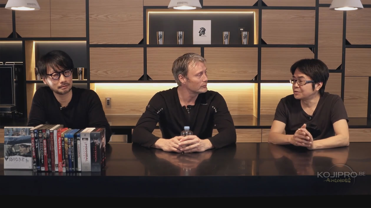 Hideo Kojima, Mads Mikkelsen et Kenji Yano – HideoTube #6