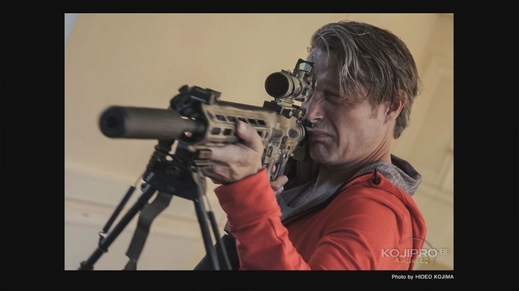 Mads Mikkelsen en séance capture 3D pour Death Stranding – Août 2016