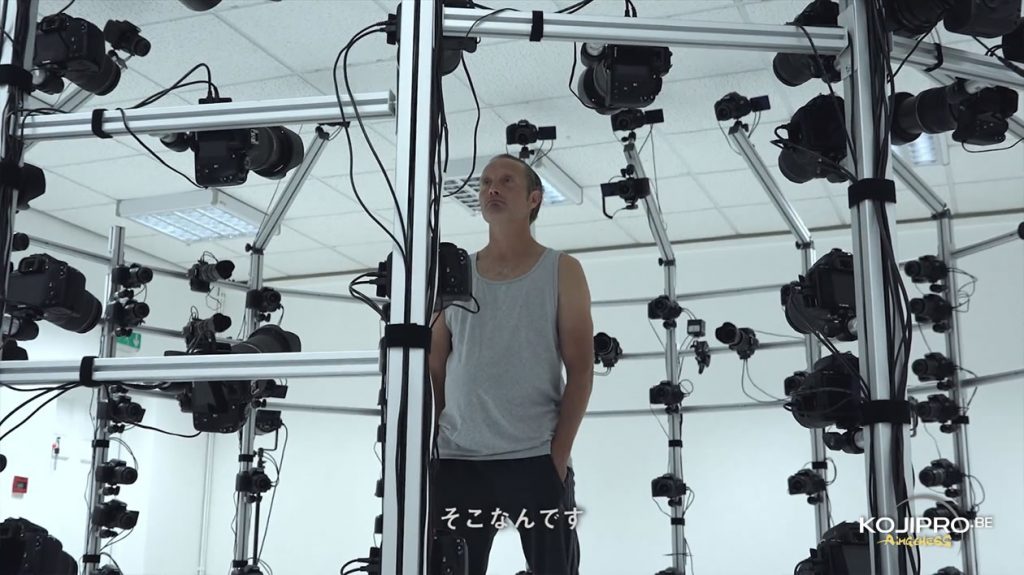 Mads Mikkelsen en studio 3D scanning pour Death Stranding – Août 2016
