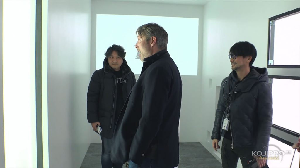 Ken Imaizumi, Mads Mikkelsen et Hideo Kojima - Janvier 2017