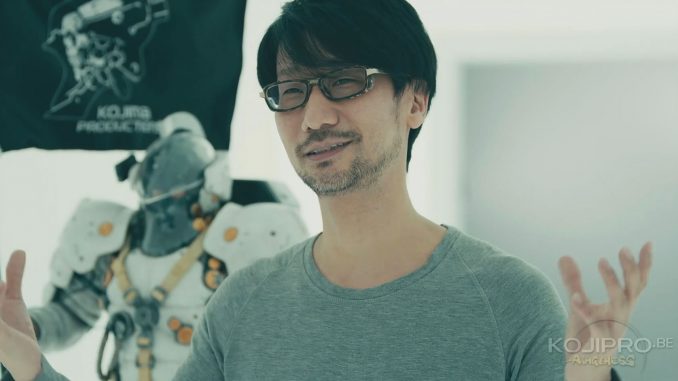 Hideo Kojima, lors de l'entretien avec Lenovo, en janvier 2017