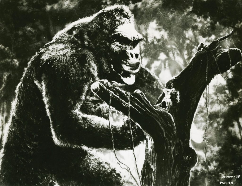 Fay Wray dans King Kong de Merian Caldwell Cooper et Ernest Beaumont Schoedsack (1933)