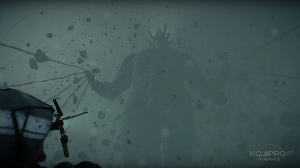 Image extraite du troisième trailer de Death Stranding, dévoilé le 7 décembre 2017