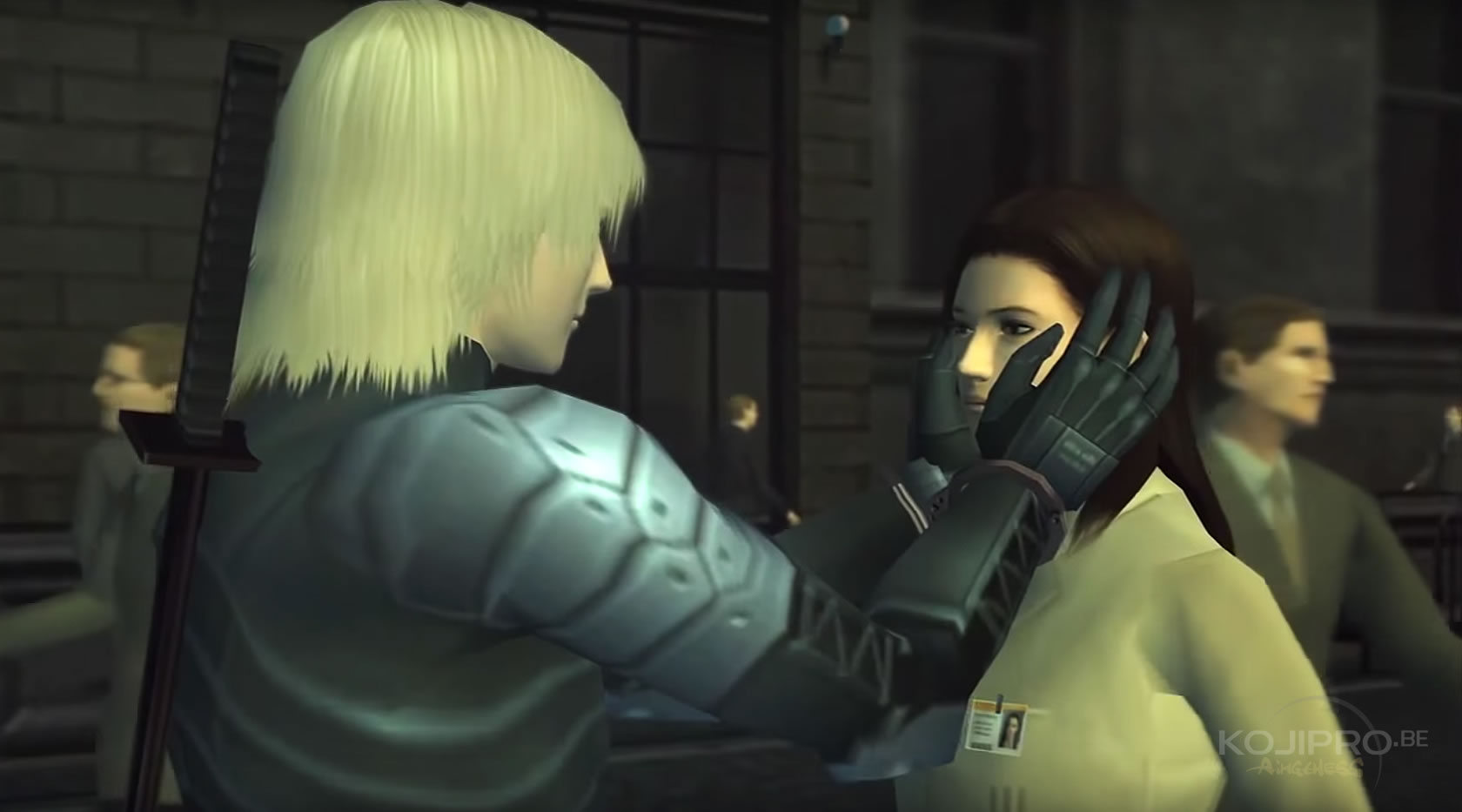 Raiden et Rose dans Metal Gear Solid 2 (2001)