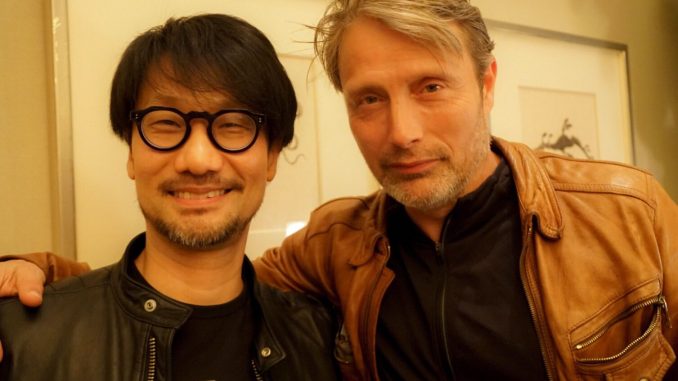 Hideo Kojima et Mads Mikkelsen, le 13 avril 2018