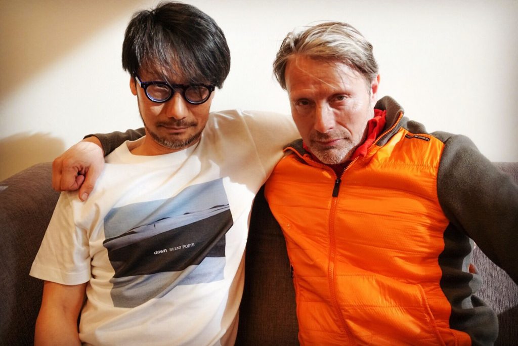 Hideo Kojima et Mads Mikkelsen, le 12 avril 2018