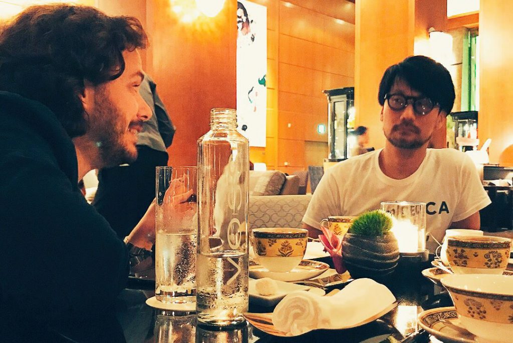 Edgar Wright et Hideo Kojima à Tokyo, le 3 août 2017