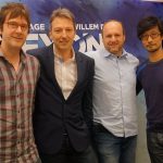 « Avec Mark-san, Guillaume-san et David Cage-san de Quantic Dream. » - Hideo Kojima