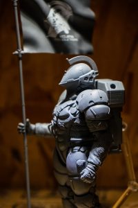 « Figurine LUDENS réalisée par Figma - Max Factory. C'est un prototype. » - Hideo Kojima (21 juillet 2016)