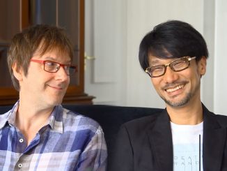 Mark Cerny et Hideo Kojima, le 13 juillet 2016