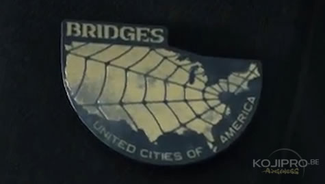 Le badge de Guillermo del Toro : Bridges «United Cities of America »