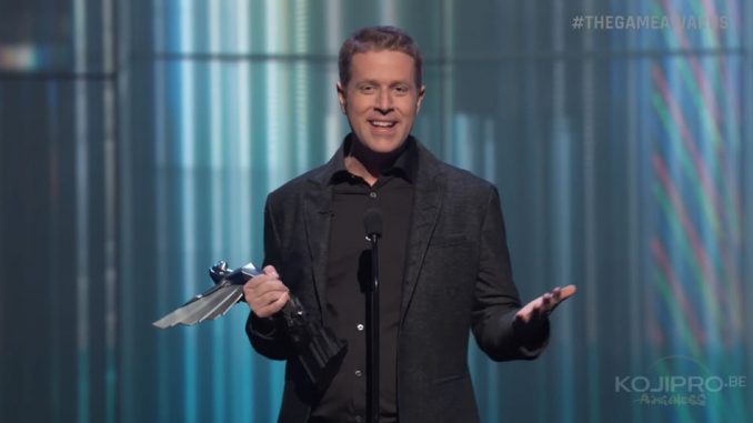 Geoff Keighley aux Game Awards 2016 (1er décembre 2016)