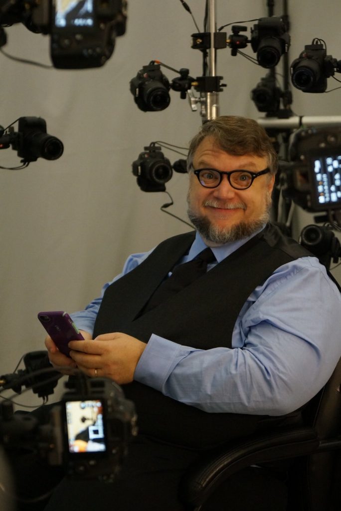 Guillermo del Toro en studio 3D scanning pour Death Stranding