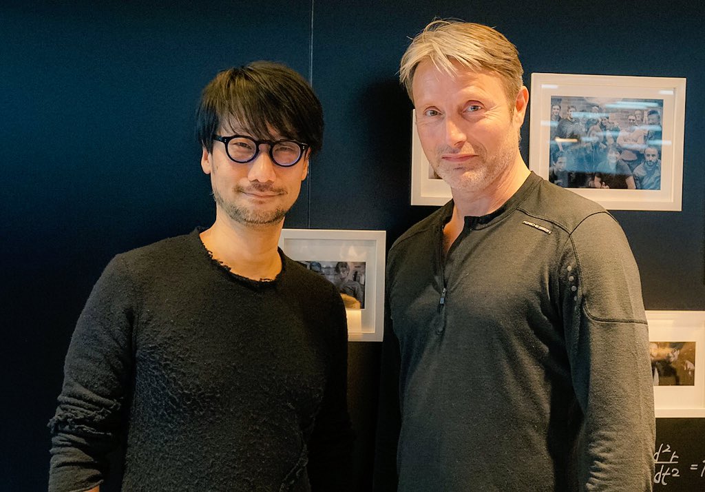 Hideo Kojima et Mads Mikkelsen, le 25 janvier 2017