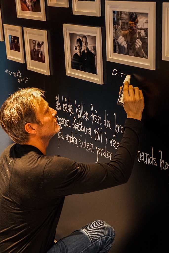 Mads Mikkelsen en visite chez Kojima Productions, le 25 janvier 2017