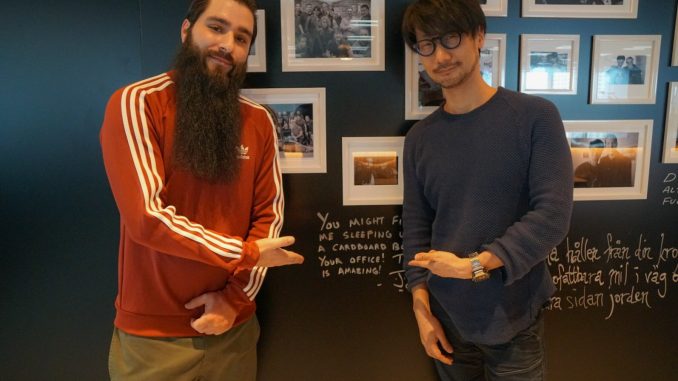 Jordan Vogt-Roberts et Hideo Kojima chez KojiPro, le 10 février 2017