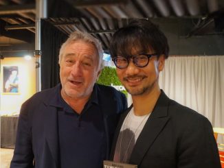 Robert De Niro et Hideo Kojima, le 29 avril 2017