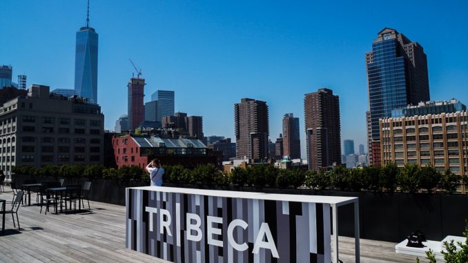 Hideo Kojima à New York pour le Tribeca Games Festival, le 28 avril 2017