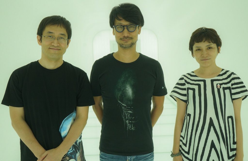 Junji Ito, Hideo Kojima et Ayako Ishiguro chez KojiPro, le 7 août 2017