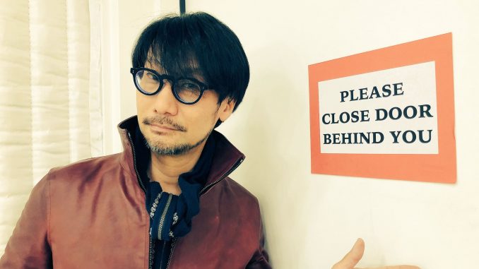 Hideo Kojima sur le tournage de Death Stranding, le 23 février 2018