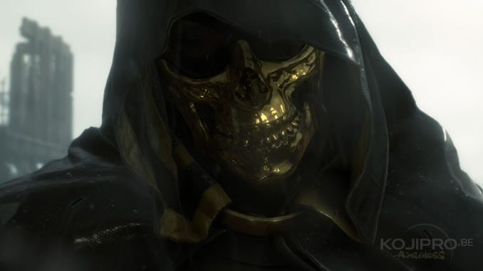 « L’homme au masque doré » incarné par Troy Baker dans Death Stranding